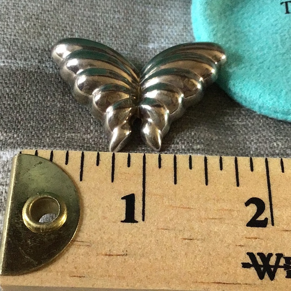 Tiffany & Co. Silver Butterfly Brooch - Picture 4 of 6